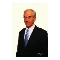 Acrylic Ron Paul Print