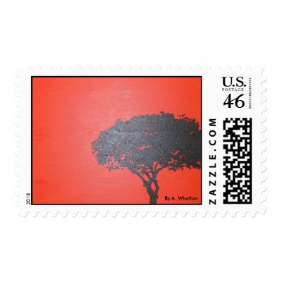 Acrylic Tree, By A. Whatton Stamps by MarthaHaskins