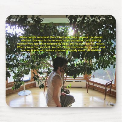 Act for Yourself  :)(:  Mousepad by Chase Alias by ChaseAlias