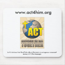 ACT Mousepad by acting4Him ACT Mousepad
