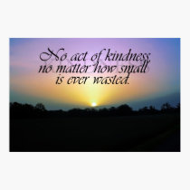 Act Of Kindness Poster posters
