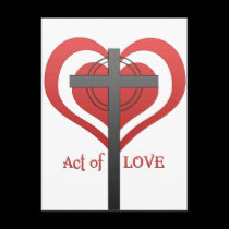 act of love postcards