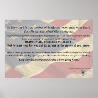 Act of Valor Poem - Poem by Tecumseh Poster