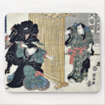 Act ten of the Chushingura by Utagawa, Kuniyasu Uk Mouse Pad