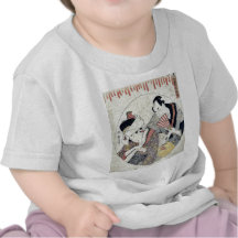 Act three of the Chushingura by Kitagawa, Utamaro T-shirt