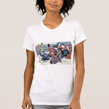Act three of the Chushingura by Utagawa, Kuniyasu Tshirts