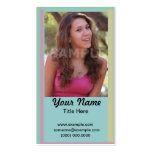 Acting Headshot Business Card business cards