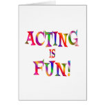 Acting is Fun Cards