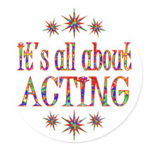 ACTING STICKERS