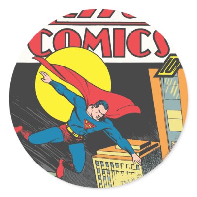Action Comics #23 stickers
