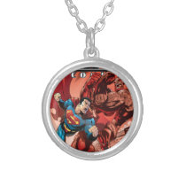 superman, super man, action comics, man of steel, super hero, comic book, dc comic, classic comic book, adventures of superman, lois lane, super girl, superman story, Necklace with custom graphic design