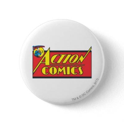 Action Comics - Superman buttons