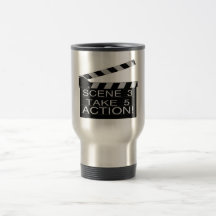 Action Directors Clapboard Coffee Mugs