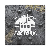 Action Figure Factory Magnet style B by Indytoo Action Figure Factory Magnet style B