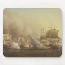 Action Off the Cape of Good Hope, March 9th, 1757 Mousepad