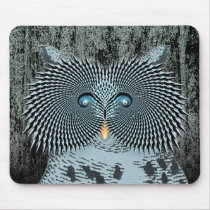 Action Owl mousepads
