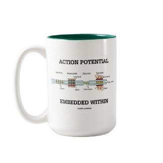 Action Potential Embedded Within (Cell Junctions) mug