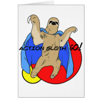 Action Sloth Colored cards