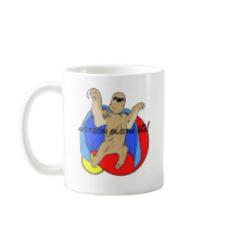 Action Sloth Colored Mug