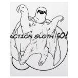 Action Sloth, Go! Personalized Letterhead