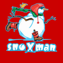Action Snowman t-shirts by achristmastrail Action Snowman t-shirts
