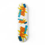 ACTION WORDS SKATE DECK