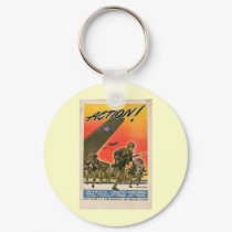 Action WW2 keychains