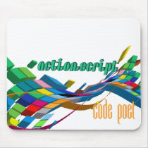 ActionScript- Multicolor Double Arch Mousepad