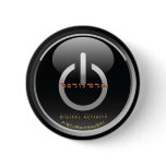 Activate - Black Shiny Button