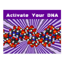 Activate  your  DNA  postcard