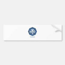 Activating Empathy Humankind 2.0 by egoFree Water Bumper Stickers