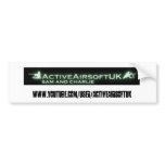 Active Airsoft Bumper Sticker