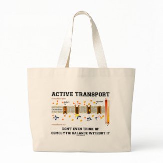 Active Transport Don't Think Of Osmolytic Balance bag