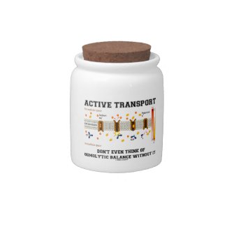 Active Transport Don't Think Of Osmolytic Balance Candy Dish