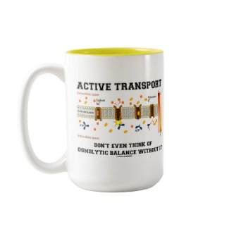 Active Transport Don't Think Of Osmolytic Balance mug