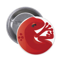 ActiveState Tcl Frog Badge Pinback Button