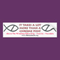 Activist Christian Bumpersticker Template
