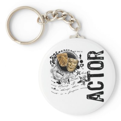 Actor Alchemy of Acting Key Chains by incognitashop