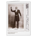 Actor Herbert Beerbohm Tree Greeting Card
