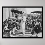 Actor Lon Chaney as Mr. Wu with Girls Band 1927 posters