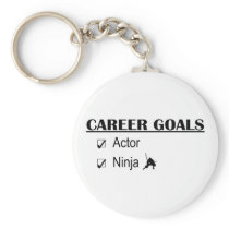 Actor Ninja Career Goals Key Chains