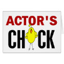 Actor’s Chick cards