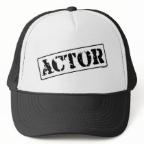 Actor Stamp Mesh Hats