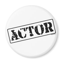 Actor Stamp Fridge Magnets