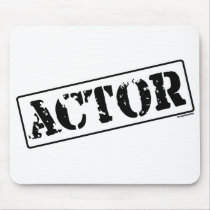Actor Stamp Mousepad