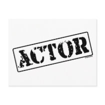 Actor Stamp Postcards