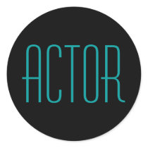 Actor Stickers by Quill_And_Me Actor Stickers