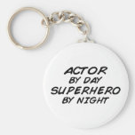 Actor Superhero by Night Keychains