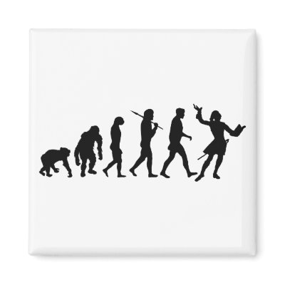 Actors acting theater performing arts evolution magnets by Funkart