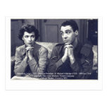 Actors Benedicta Leigh and Michael Aldridge Post Card